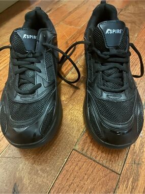 Aspire women Black Athletic Sneakers